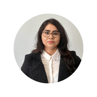 Student headshot on gray background